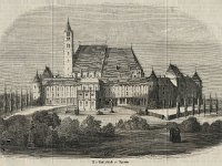 Katedrala, litografija oko 1860. godine